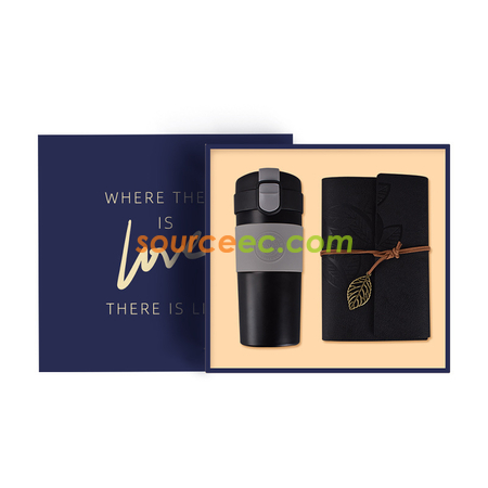 Customization Coffee Cup Notebook Business Gift Box Promotional Products