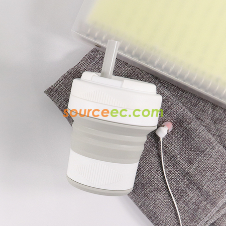 Customization 450ML Silicone Collapsible Coffee Cup Promotional Products