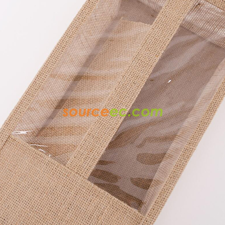 Customization White Rattan Jute Handbag Promotional Products