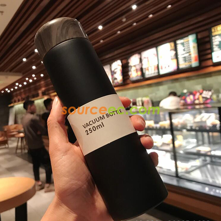 Customization Wood Grain 304 Stainless Steel Thermos Cup Promotional Products