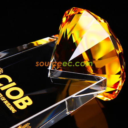Customization Crystal Trophy Promotional Products