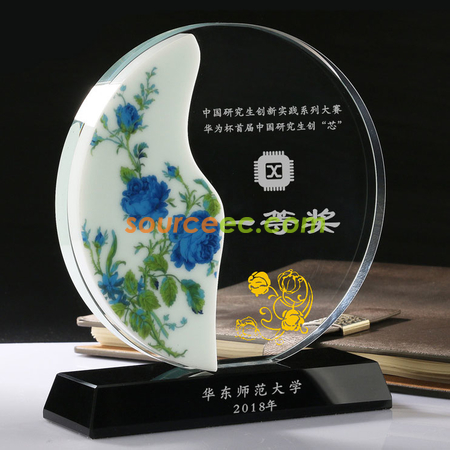 Customization Ceramic Crystal Trophy Promotional Products
