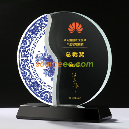 Customization Ceramic Crystal Trophy Promotional Products