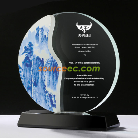 Customization Ceramic Crystal Trophy Promotional Products