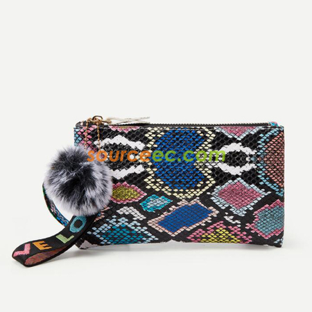 Customization Pu Snake Pattern Handbag Promotional Products