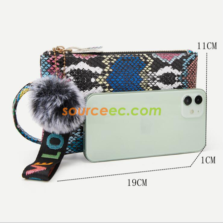 Customization Pu Snake Pattern Handbag Promotional Products