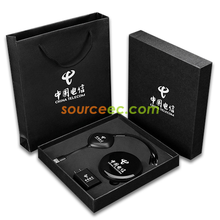 Customization Power Bank Business Premium Set Promotional Products