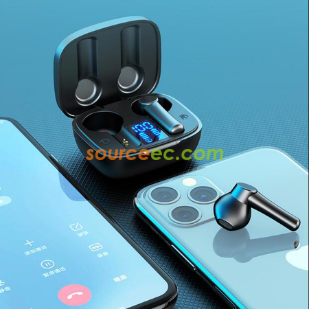 Customization Simple and stylish digital display bluetooth headset Promotional Products