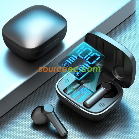 Customization Simple and stylish digital display bluetooth headset Promotional Products