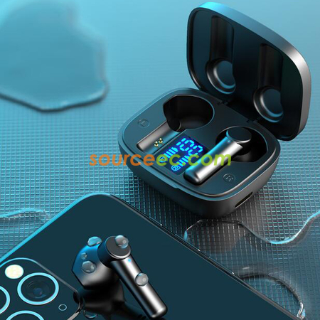 Customization Simple and stylish digital display bluetooth headset Promotional Products