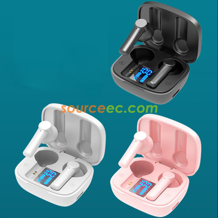 Customization Simple and stylish digital display bluetooth headset Promotional Products