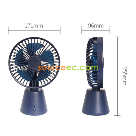 Customization 120 Degree Shaking Head Mini Fan Promotional Products