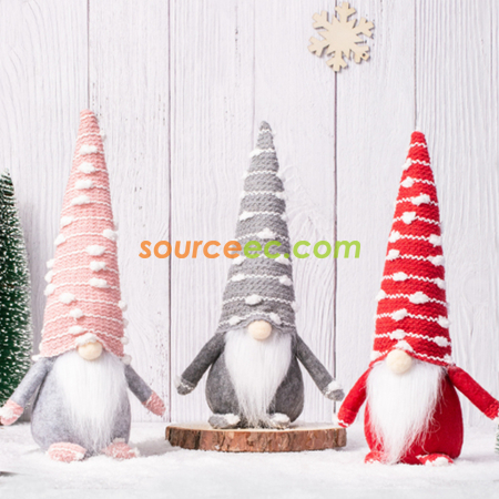 Customization Christmas Decoration Doll Promotional Products