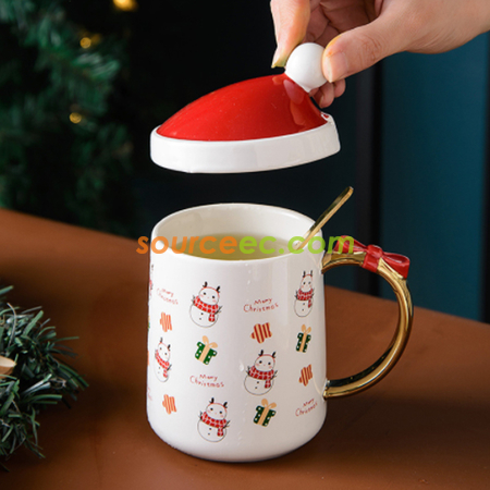 Customization Christimas Ceramic Mug Promotional Products