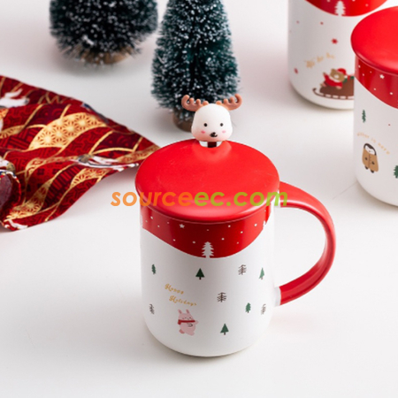 Customization Christimas Ceramic Mug Promotional Products