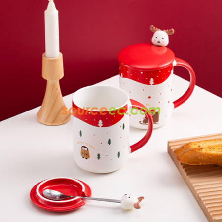 Customization Christimas Ceramic Mug Promotional Products