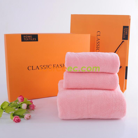 Customization Coral Velvet Towel Gift Box Promotional Products