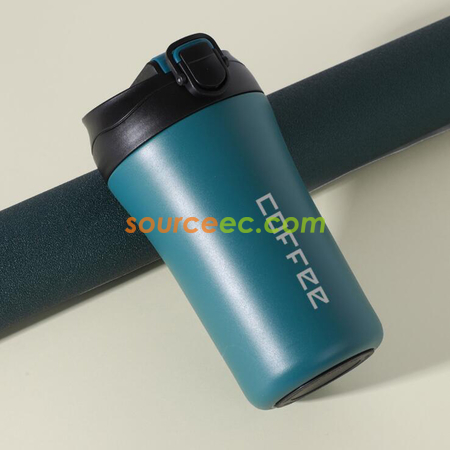 Customization Double Mouth Insulated Coffee Cup Promotional Products