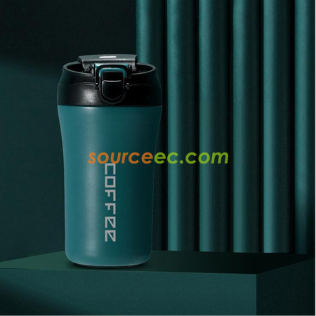 Customization Double Mouth Insulated Coffee Cup Promotional Products