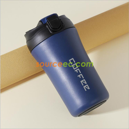 Customization Double Mouth Insulated Coffee Cup Promotional Products