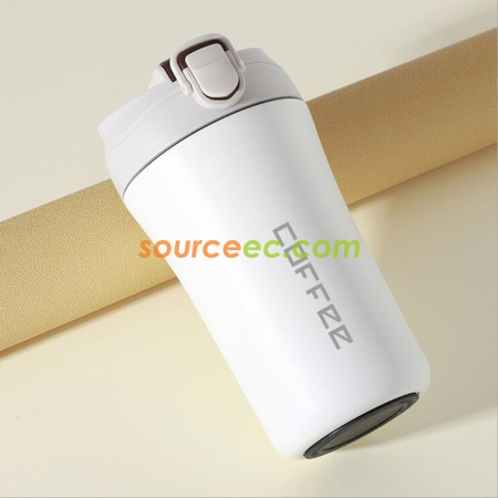 Customization Double Mouth Insulated Coffee Cup Promotional Products