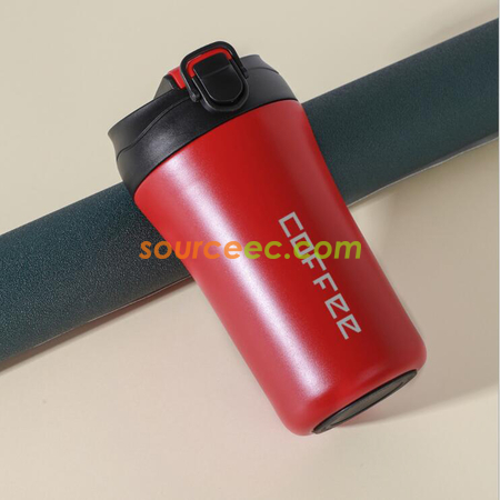 Customization Double Mouth Insulated Coffee Cup Promotional Products