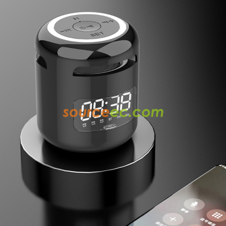 Customization Bluetooth Speaker  With Clock Promotional Products