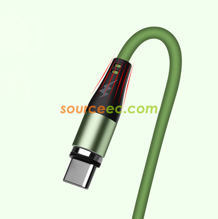 Customization Silica Gel Magnetic Suction Charging Wire Promotional Products