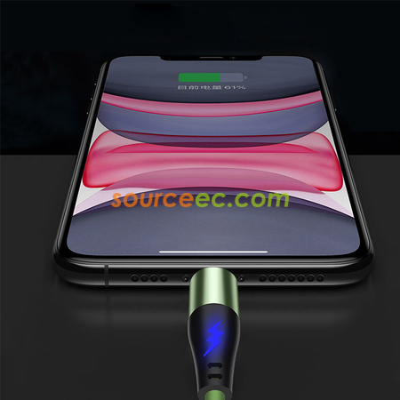Customization Silica Gel Magnetic Suction Charging Wire Promotional Products