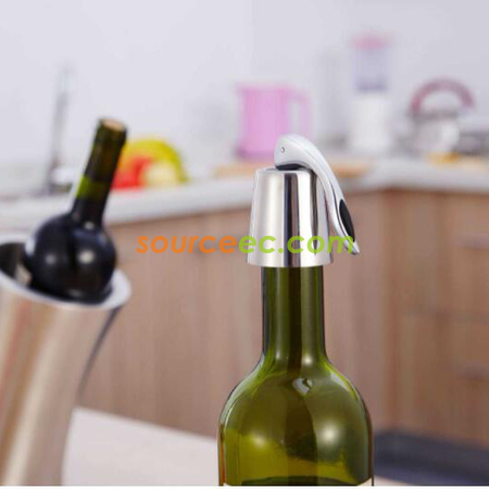 Customization Stainless Steel Red Wine Stopper Promotional Products