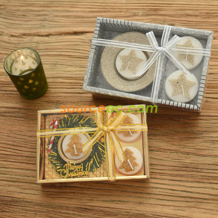 Customization Christmas Decorative Candles Promotional Products