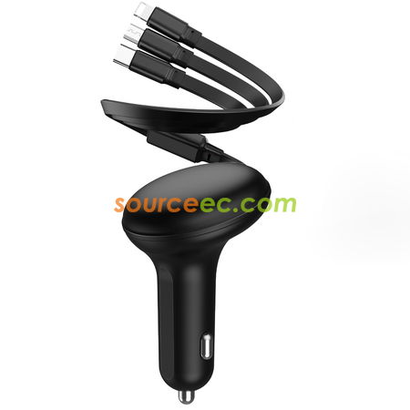 Customization Three In One Car Charger Promotional Products