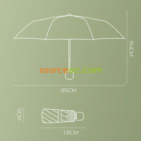 Customization Five-folding Umbrella Promotional Products