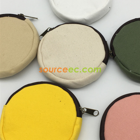 Customization Canvas Coin Purse Promotional Products