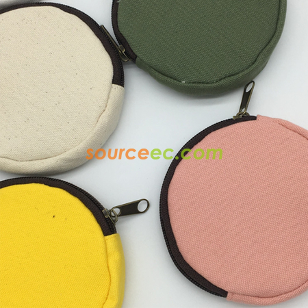 Customization Canvas Coin Purse Promotional Products