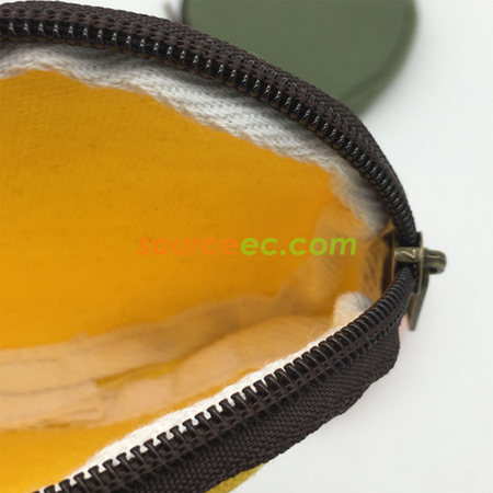 Customization Canvas Coin Purse Promotional Products