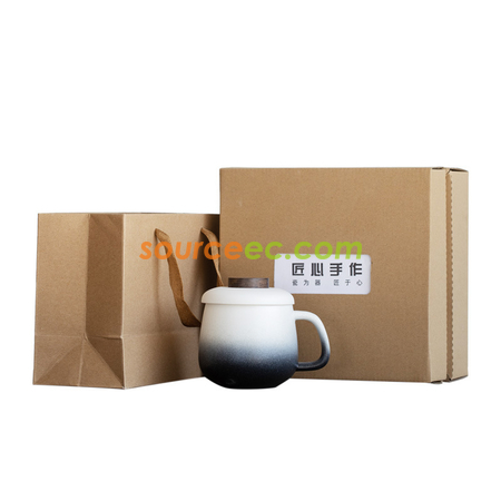 Customization Ceramic Cup With Infuser Promotional Products