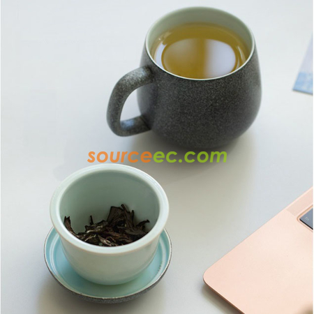 Customization Ceramic Cup With Infuser Promotional Products