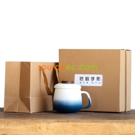 Customization Ceramic Cup With Infuser Promotional Products