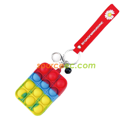 Customization Pop It Keychain Promotional Products