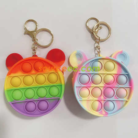 Customization Pop It Keychain Promotional Products