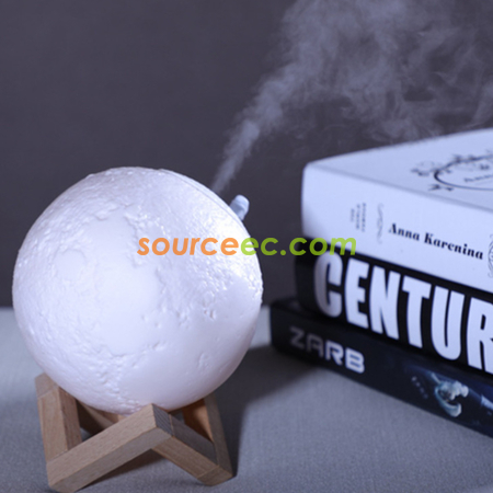 Customization 3D Moon Lamp With Humidifier Promotional Products