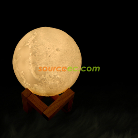 Customization 3D Moon Lamp With Humidifier Promotional Products