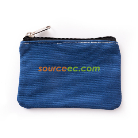 Customization Canvas Coin Purse Promotional Products