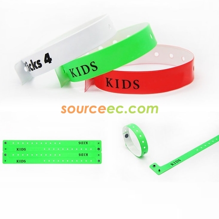 Customization Vince Vinyl Wrist Band Promotional Products