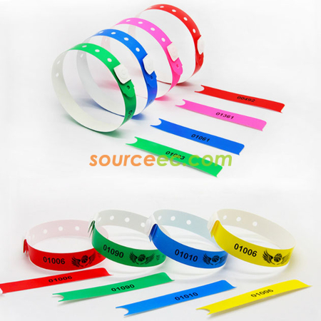 Customization Code Plastic Wrist Band 16mm Promotional Products