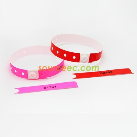 Customization Code Plastic Wrist Band 16mm Promotional Products