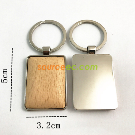 Customization Wooden Keychain Promotional Products