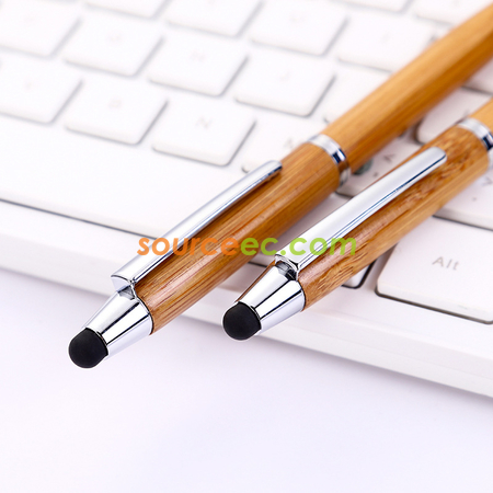 Customization Touch Screen Bamboo Ballpoint Pen Promotional Products