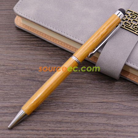 Customization Touch Screen Bamboo Ballpoint Pen Promotional Products